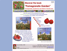 Tablet Screenshot of pomegranate-garden.com